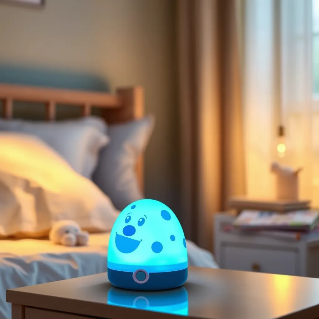 Lampka nocna dla dzieci z regulacją światła – dlaczego warto?