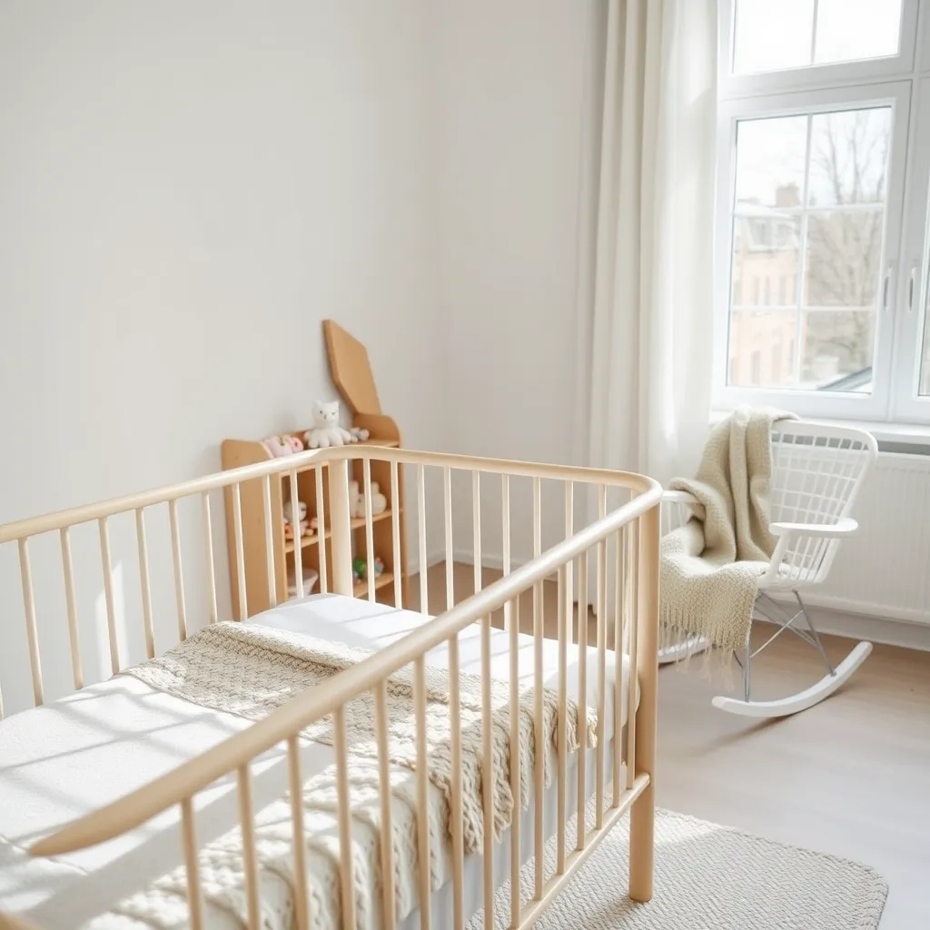 Pokój w stylu skandynawskim dla malucha – prostota i funkcjonalność