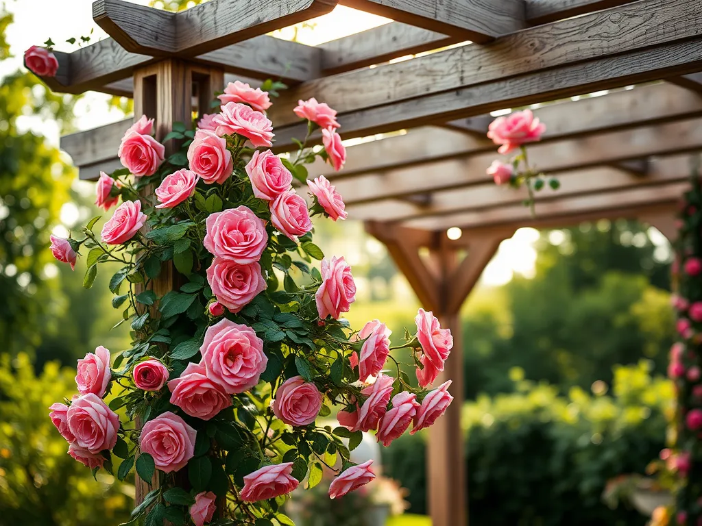 Jak zrobić pergole na róże?