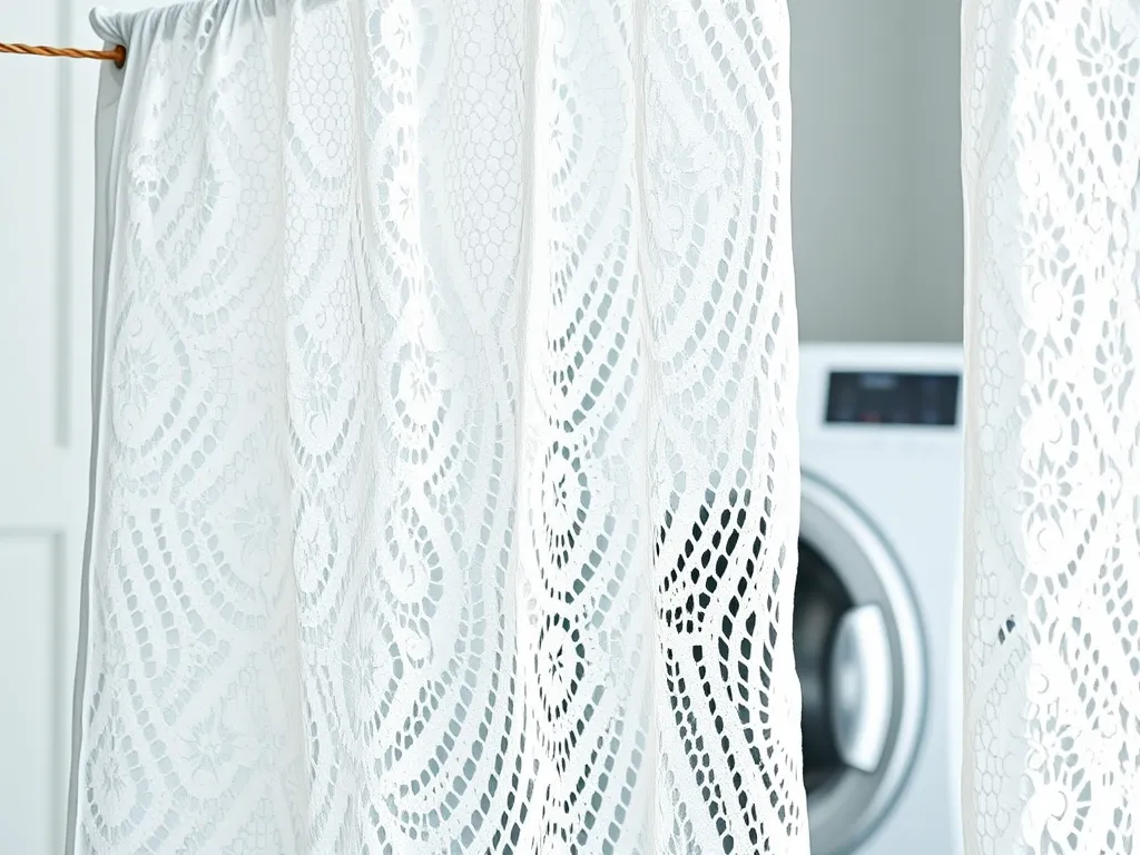 Jak wybielić firanki w pralce?