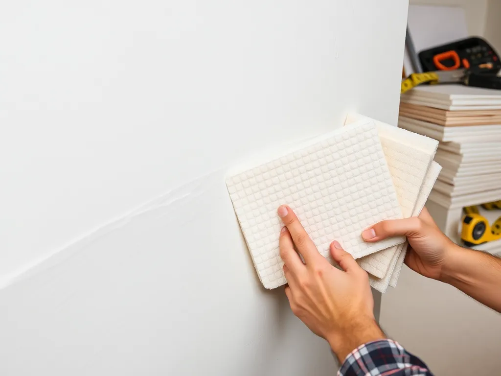 Jak kłaść styropian na krzywe ściany?