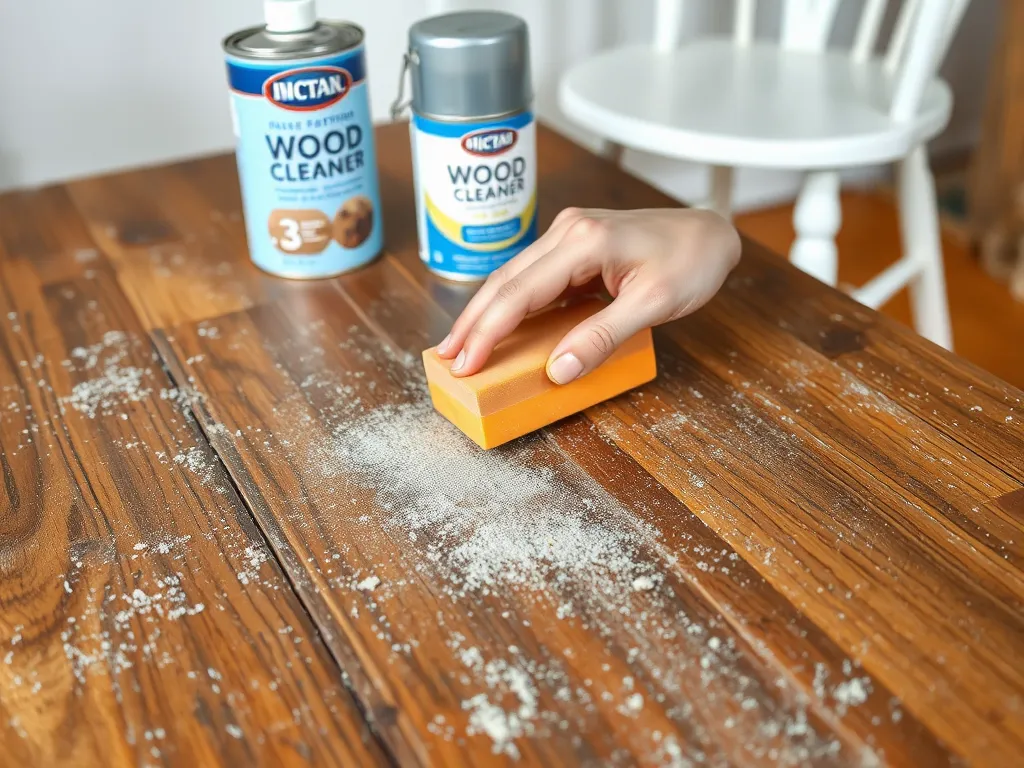 Czym odtłuścić meble przed malowaniem?