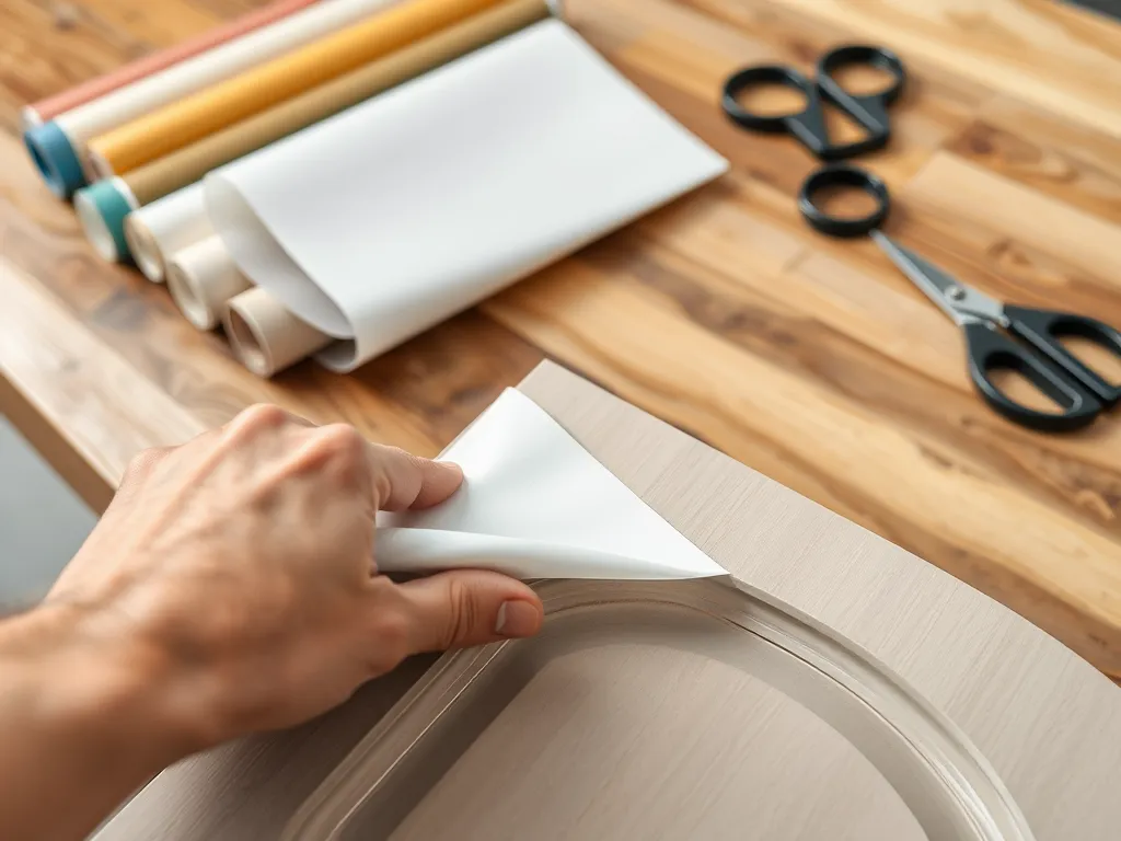 Jak okleić meble kuchenne z rowkami?