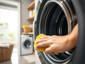 Jak wyczyścić gumę w pralce?