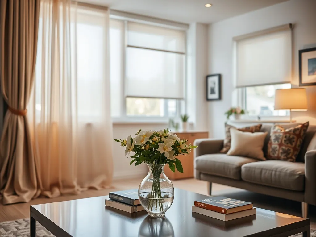 Jak łączyć rolety i zasłony: najlepsze pomysły na stylowe wnętrza