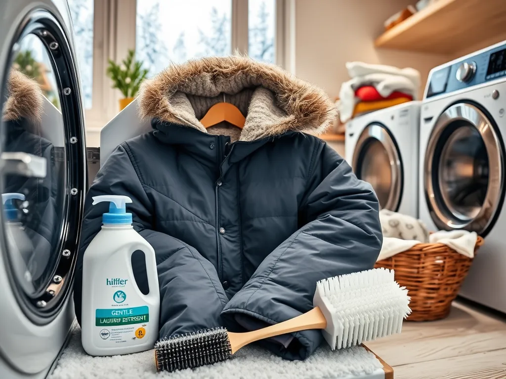 Jak prać kurtkę zimową w pralce?