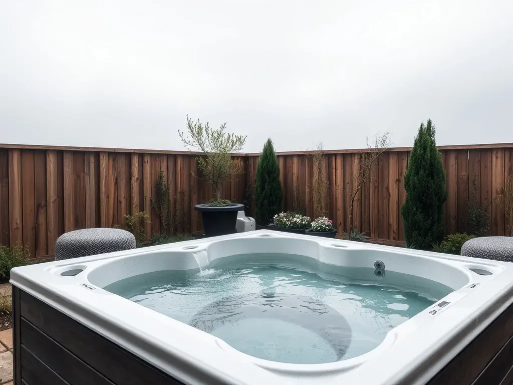 Jacuzzi ogrodowe