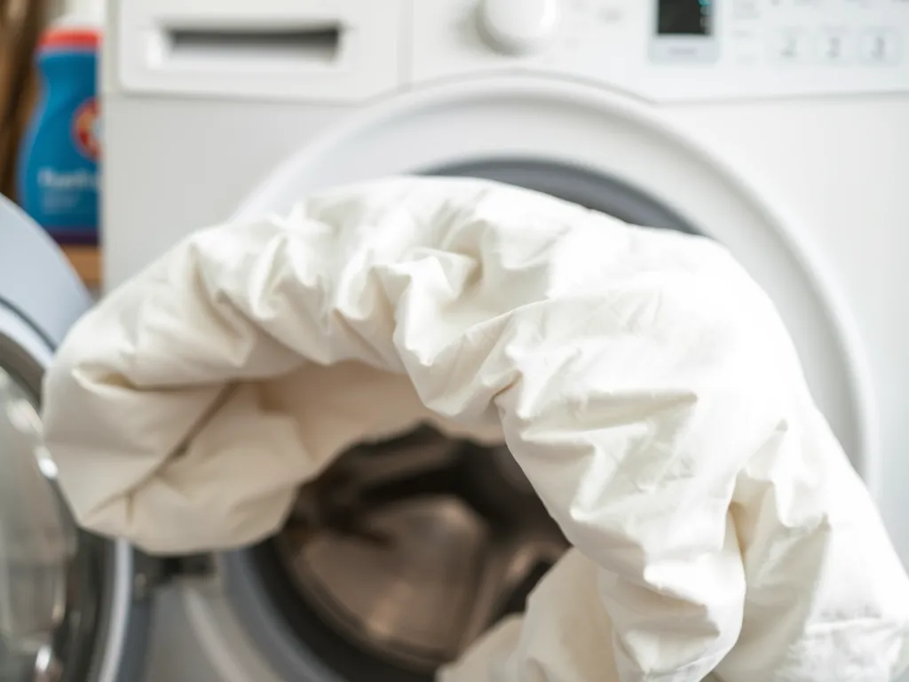 Jak prać kołdrę w pralce?
