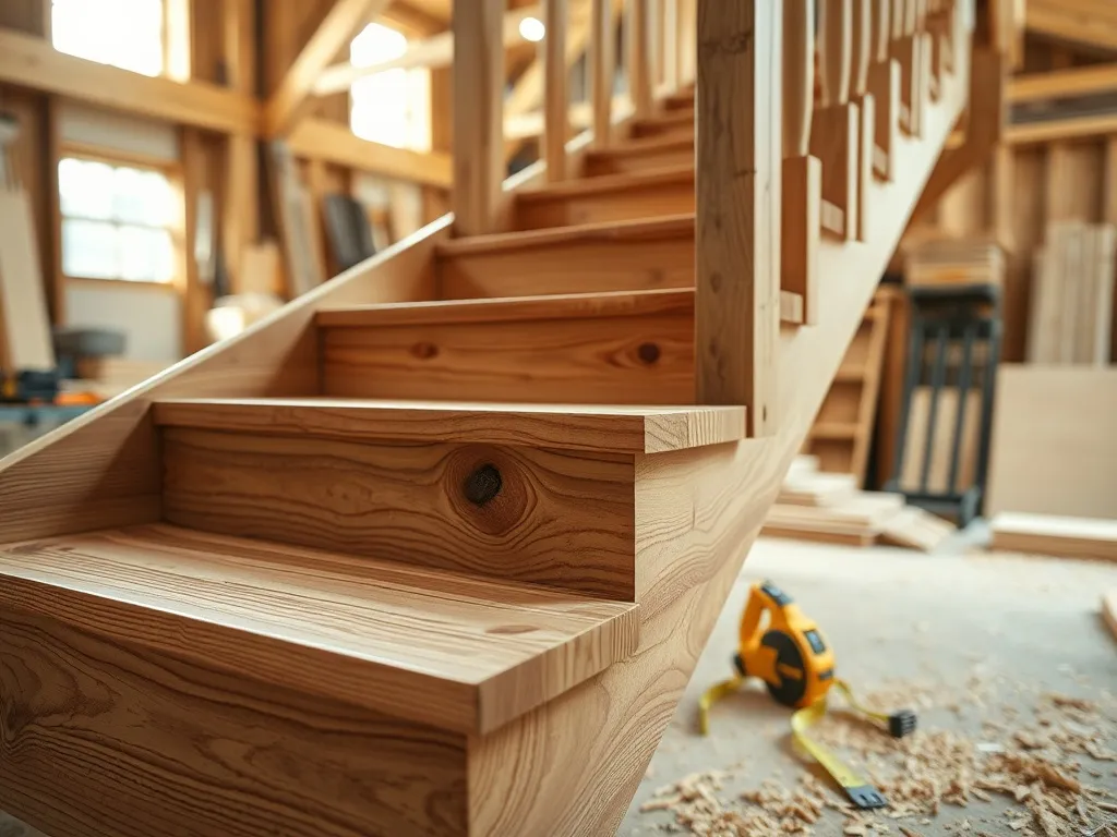 Budowa schodów drewnianych krok po kroku – praktyczny poradnik
