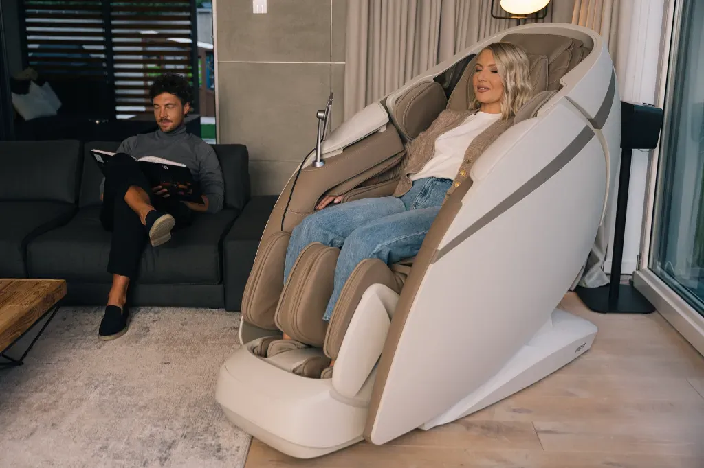 fotel z masażem